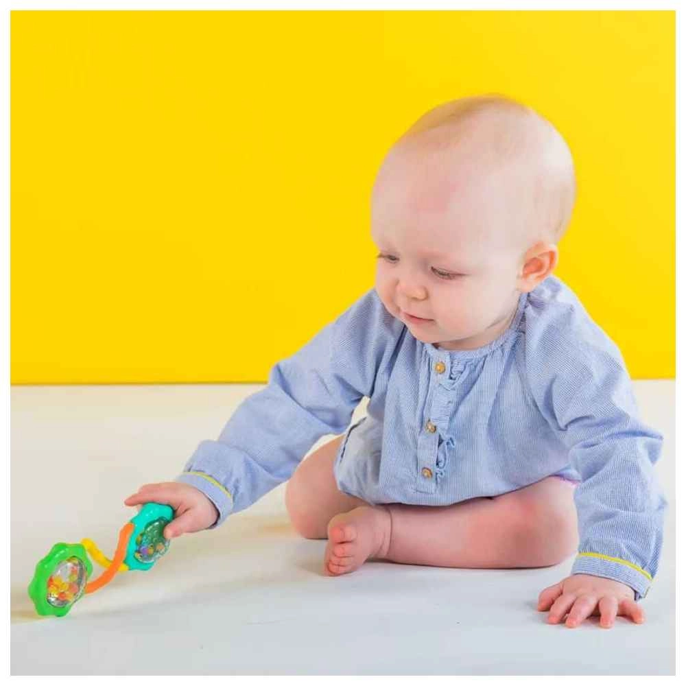 Rattle & Shake Barbell Toy - 3 months