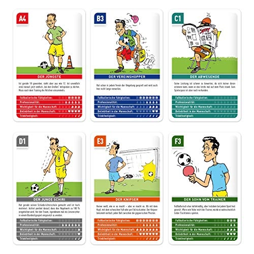Kreisliga Quartet - Card Game 32 Characters (German)