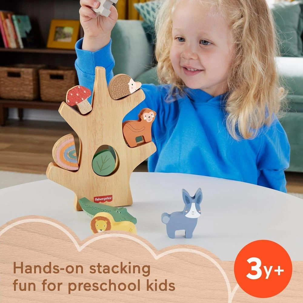 Wooden Balance Tree - Suitable for 3 years & above 10 pieces