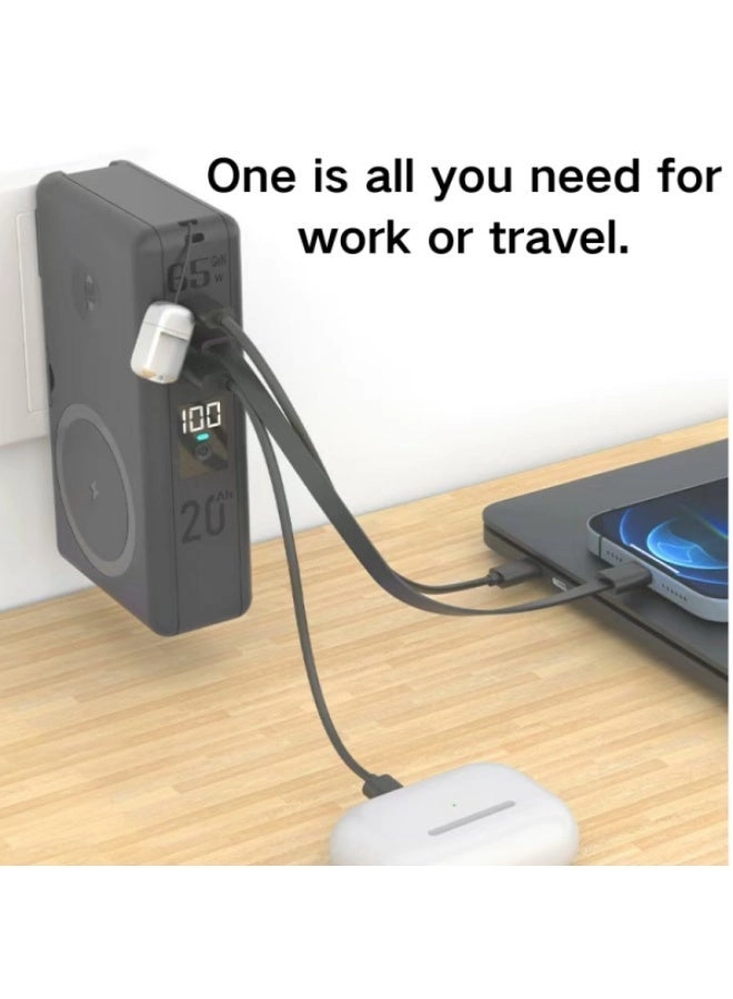 Laptop Power Bank - 20,000mAh 65W