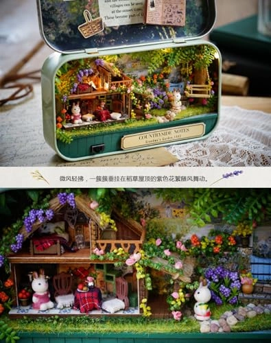 Miniature Dollhouse Furniture Kit - Countryside Notes 1:24
