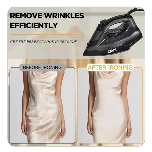 Steam Iron - 2000W Ceramic Soleplate