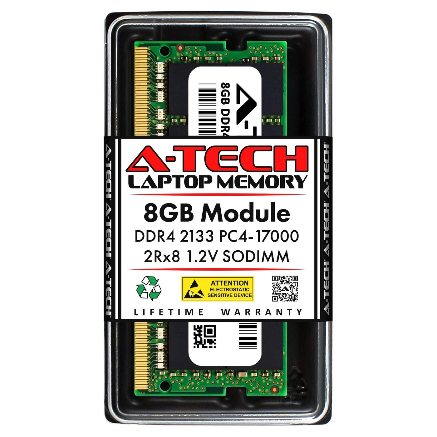 Atech DDR4 SODIMM - 8GB 2133MHz 260-Pin