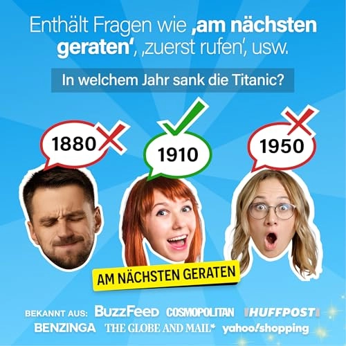 Super Quiz - 1200 Questions Trivia Cards (German)