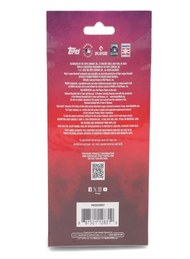 2024 Series 2 Baseball Trading Card Hanger Box - 59pcs