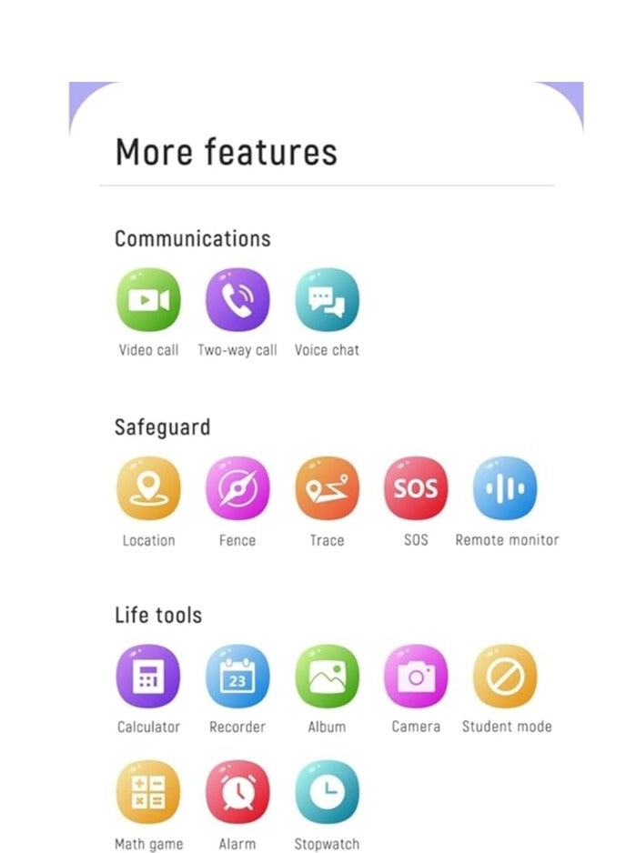 Kids Touchscreen Smartwatch Plastic