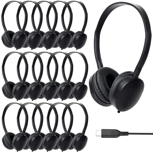 USB C Headphones Wired Headphone Pack