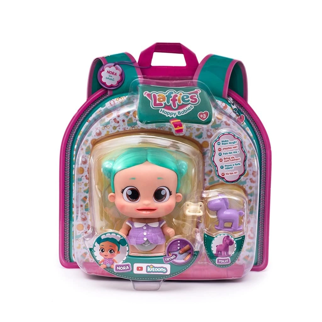 IMC Toys Laffies Happy Babies Nora and Tolly - 3 years+