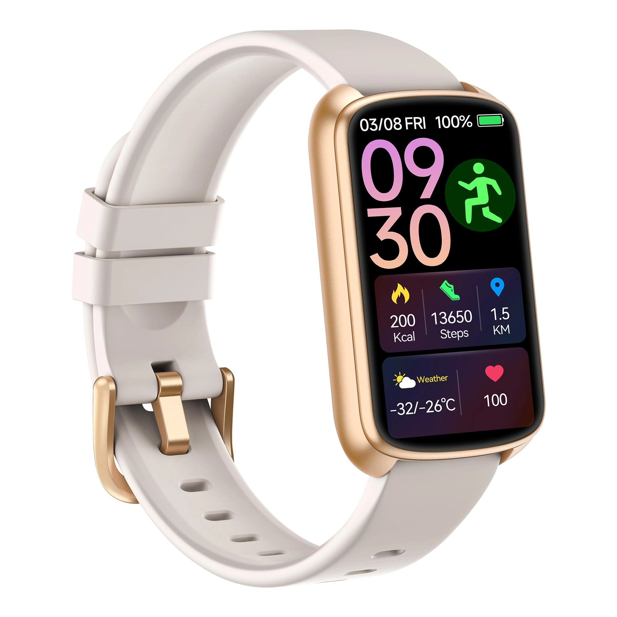 RLQA Band 3 - 1.47" Smart Watch 24/7 Heart Rate