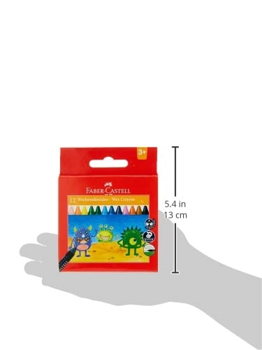 Wax Crayons - 12 Pcs