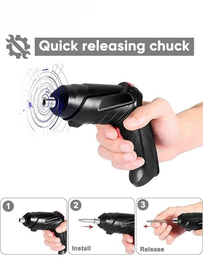 Electric Screwdriver Set - 1300mAh