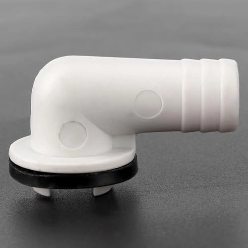 Drain Outlet Connector - ABS 4.7*2.5*2.8cm/1.9*1*1.1inch