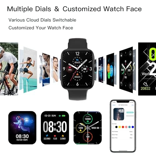 Smart Watch - IP68 Waterproof Blood Oxygen Heart Rate