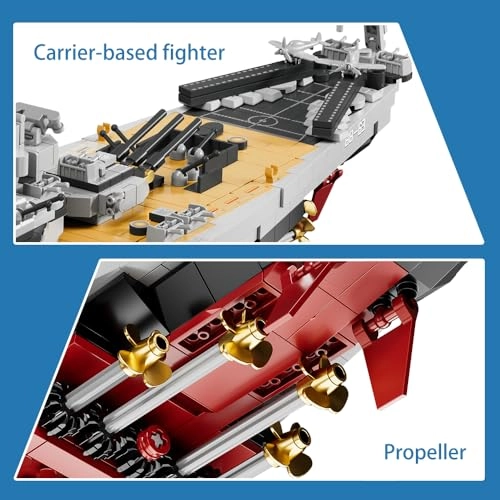 USS Missouri (BB-63) (39126) - Creative Building Blocks