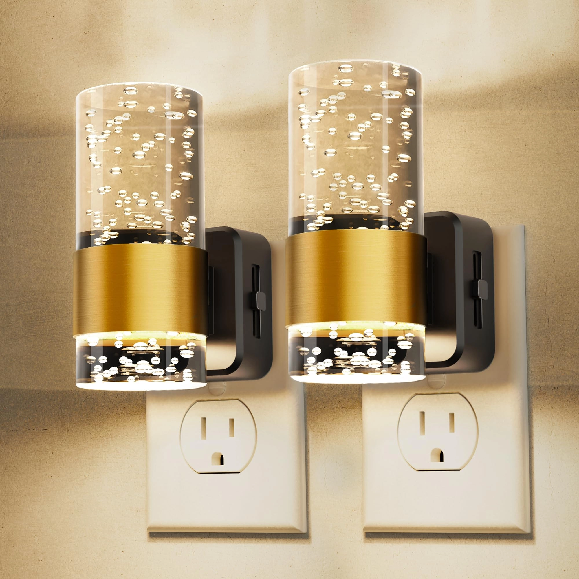 GK Lighting Night Lights - Plug-in electric 0-100lm 3000K Soft White Pack