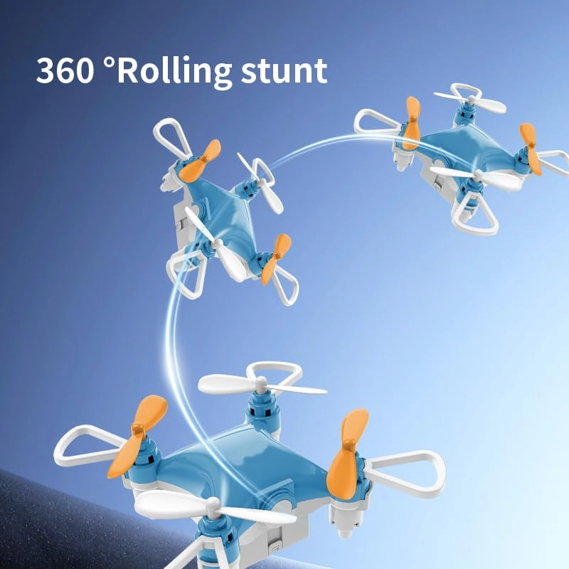 Mini Drone - 360° flips LED Altitude Hold