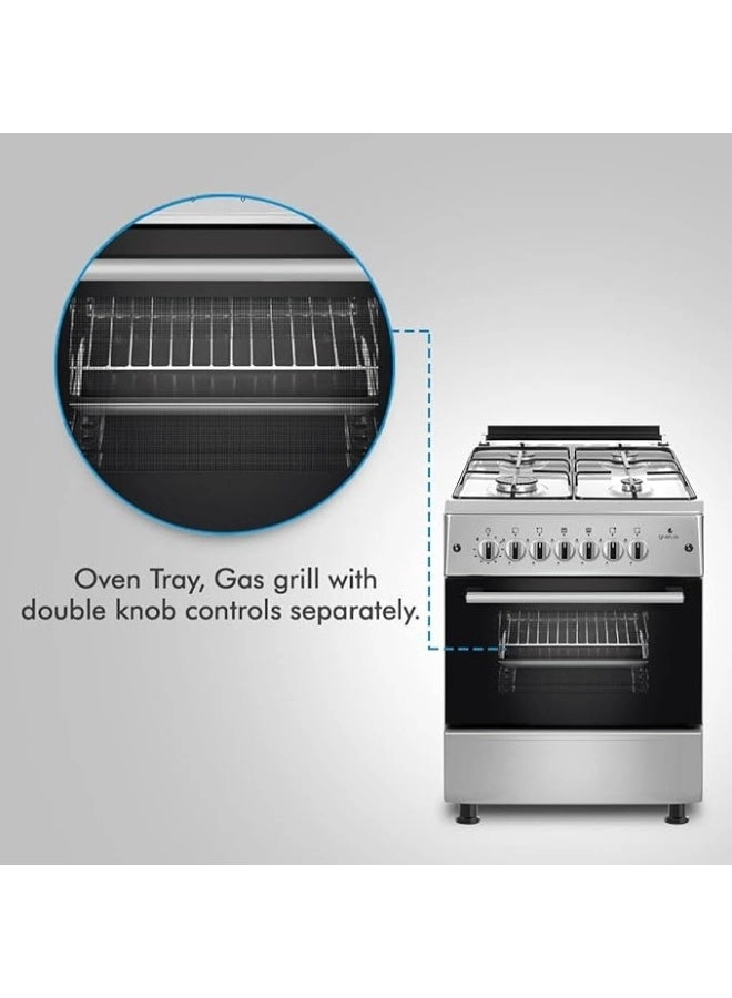 Bright Series GGR64FRTE1 GAS Cooker