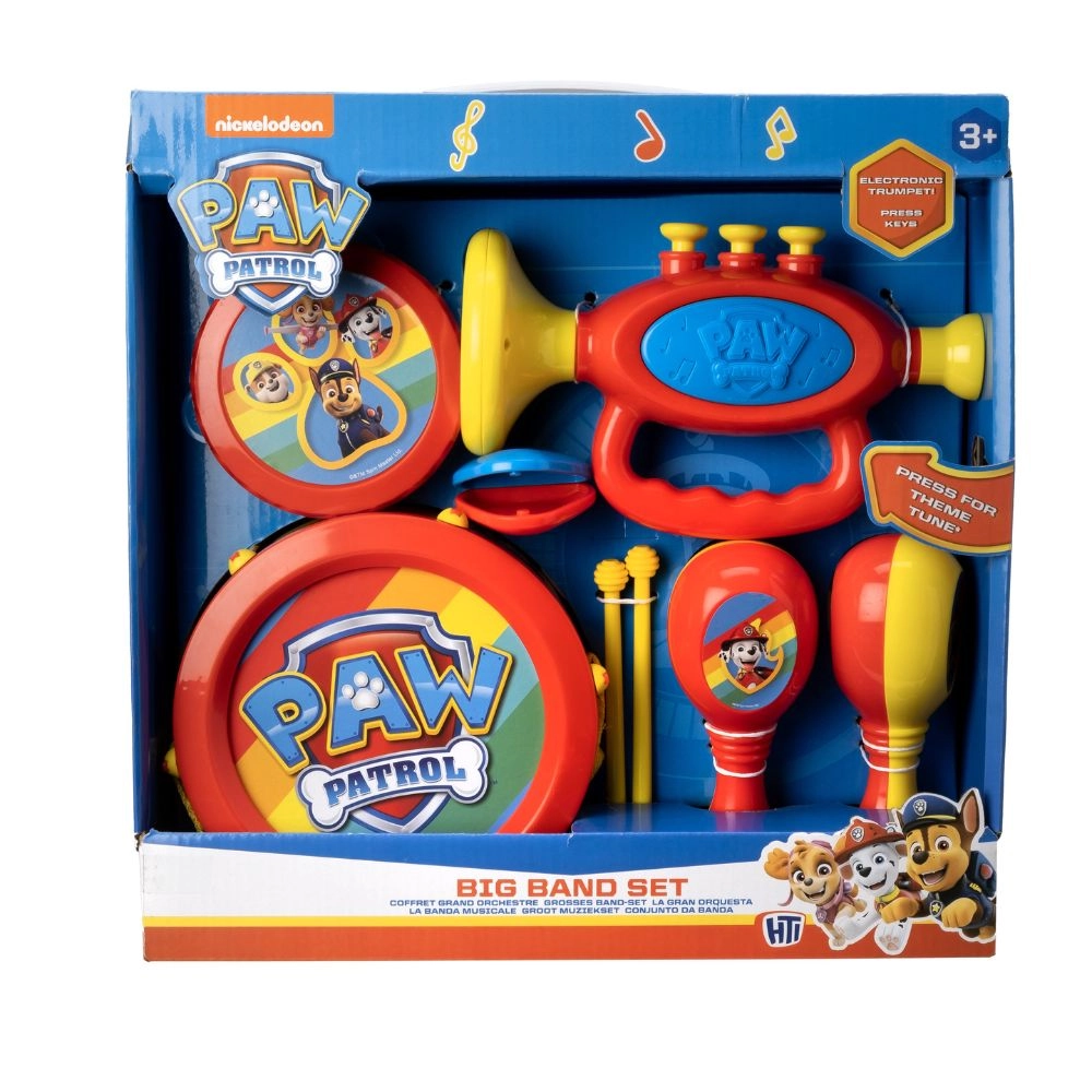 Paw Patrol Big Band Musical Toy Set - Suitable for 3 years & above