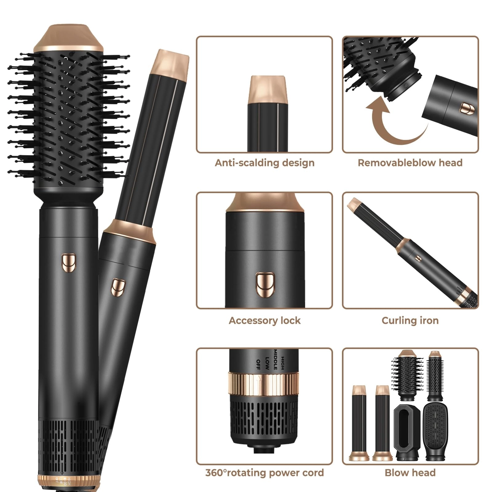 632 - 800 watts Black Bundle