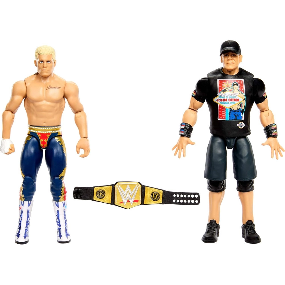 Mattel John Cena + Cody Rhodes - Wwe Main Event Showdown