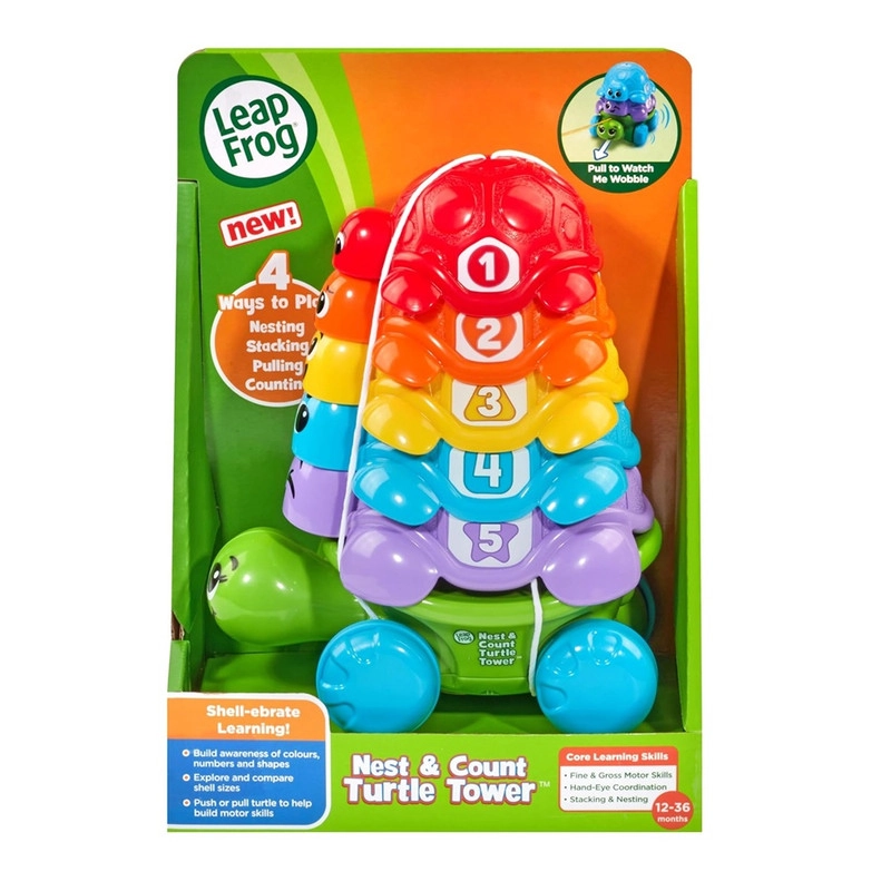 Nest And Count Turtle Tower - Suitable for 1 to 3 years