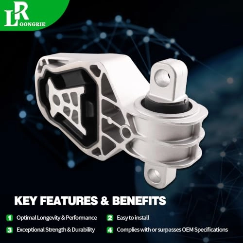 Engine Motor Transmission Mount Kit - 2017-2019 QX30 & 2013-2017 B250 & 2014-2019 CLA250 & 2014-2019 CLA45 AMG & 2015-2020 GLA 250 GLA45 AMG 2.0L L4