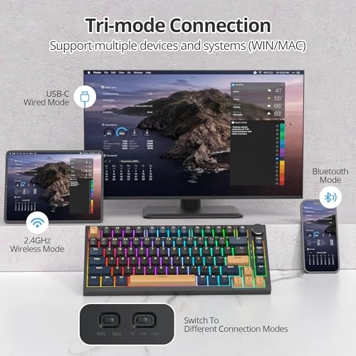 75% Mechanical Keyboard - EN Wired/Wireless