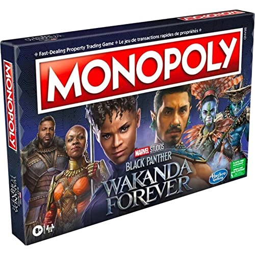 Monopoly: Marvel Studios' Black Panther: Wakanda Forever Edition
