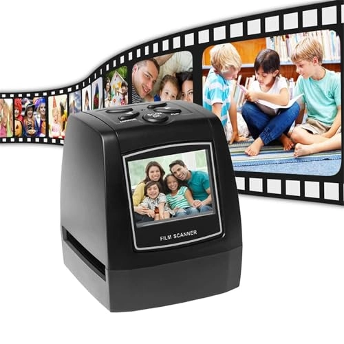 Film Slide Scanner - 22MP 2.4" LCD
