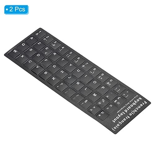 Keyboard Sticker - 2 Pack French Universal