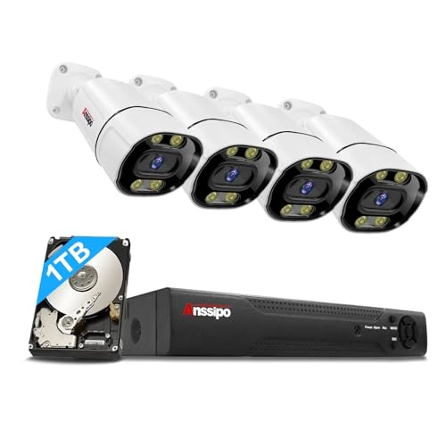 8 Channel POE NVR + 4MP PoE IP Camera