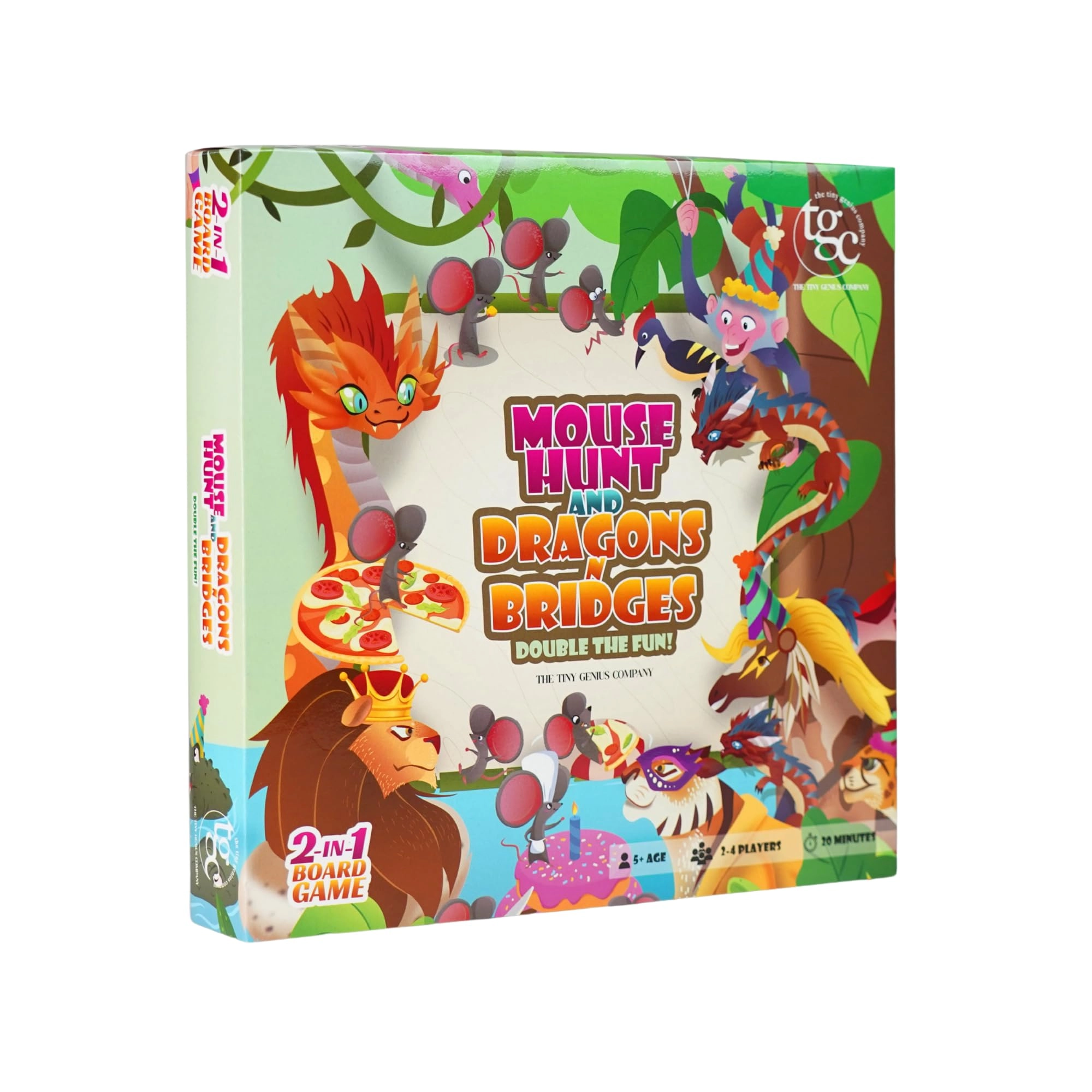 THE TINY GENIUS COMPANY Dragon & Bridges + Mouse Hunt