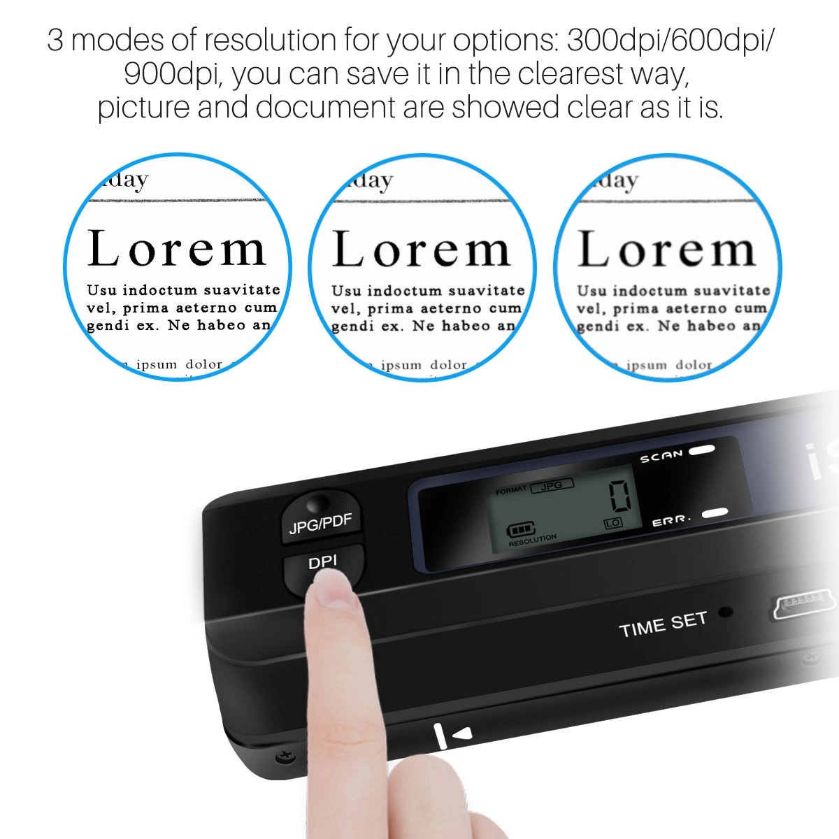 iSCAN 900 DPI - USB 2.0