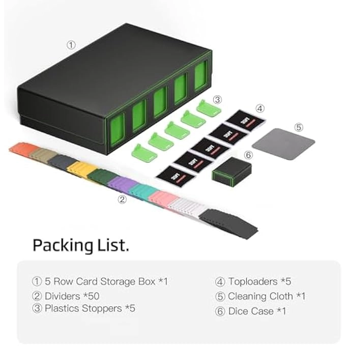 Trading Card Storage Box - 3900+ Cards