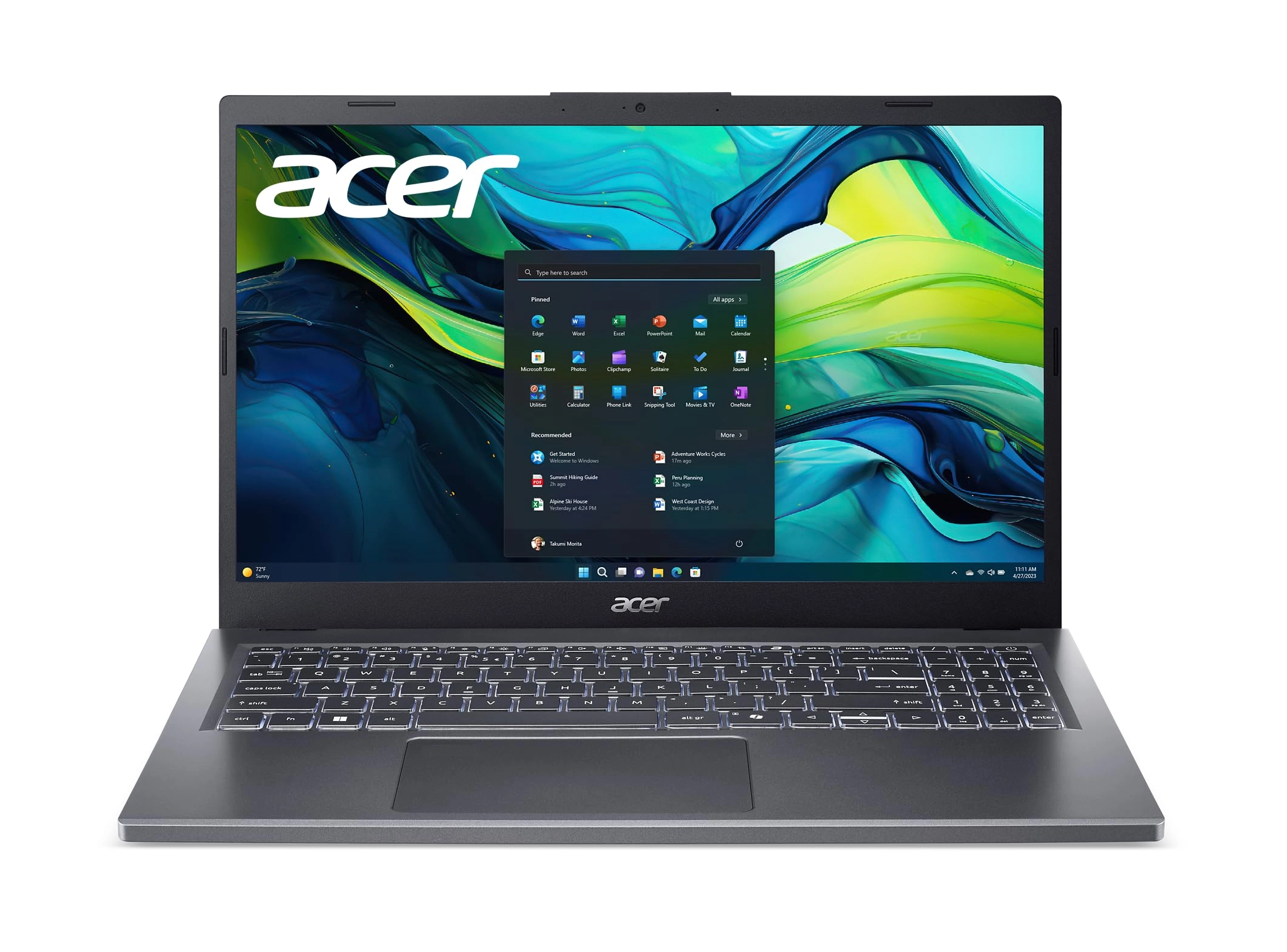 Acer Aspire 15 A15-41M-R8Y2 - 15.6'' 512GB 8GB Ryzen 5 8640HS