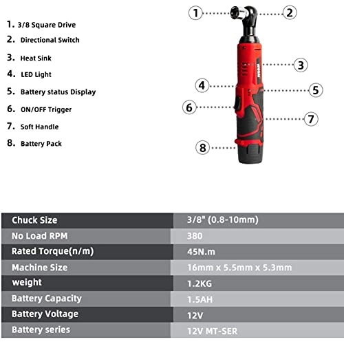 Cordless Electric Screwdriver - 5N·M MAX Rechargeable USB Charging
