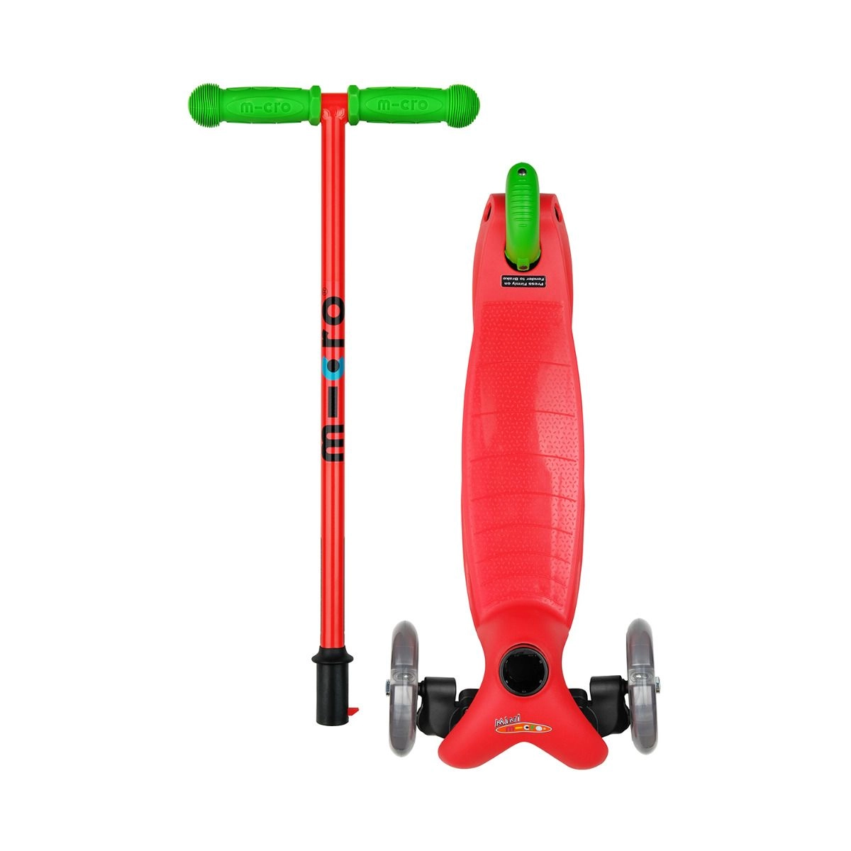 Mini Classic 3-Wheel Kick Scooter – LED