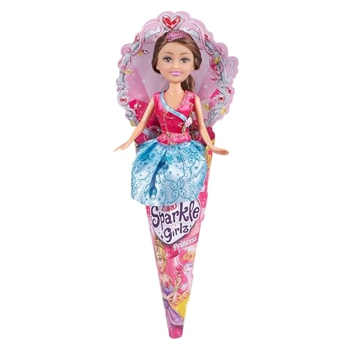 Sparkle Girlz Princess Cone Dolls - Super Sparkly Long Soft Hair