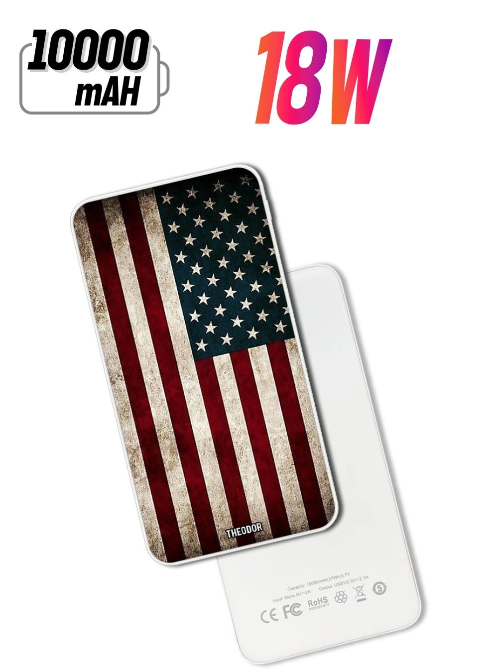 Theodor PPBA658 - 10000 Watt-hour 18W