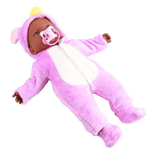 Reborn Baby Doll - 16 Inch Vinyl Black