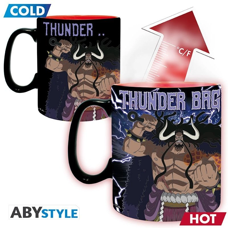 One Piece Luffy Vs Kaidou Heat Change Mug - 460 ml