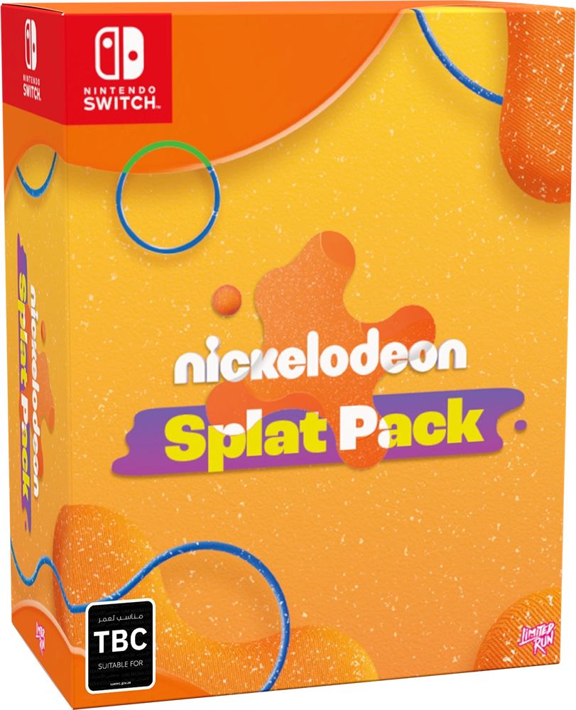 Limited Run Nickelodeon Splat Pack - Collector's Edition Switch