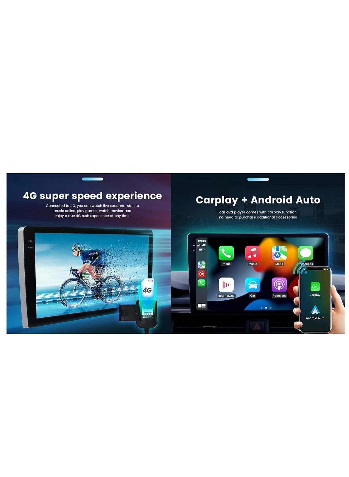 Android Car Screen - 9 Inch