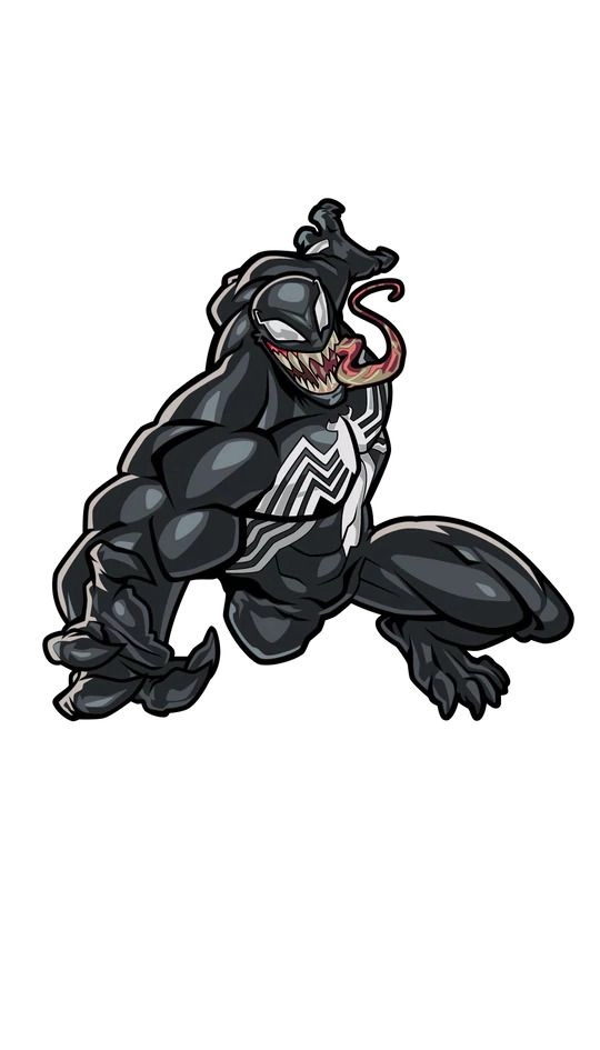 FiGPiN Venom - Marvel Maximum Venom Classic - Enamel Pin (7.62 cm) (628)