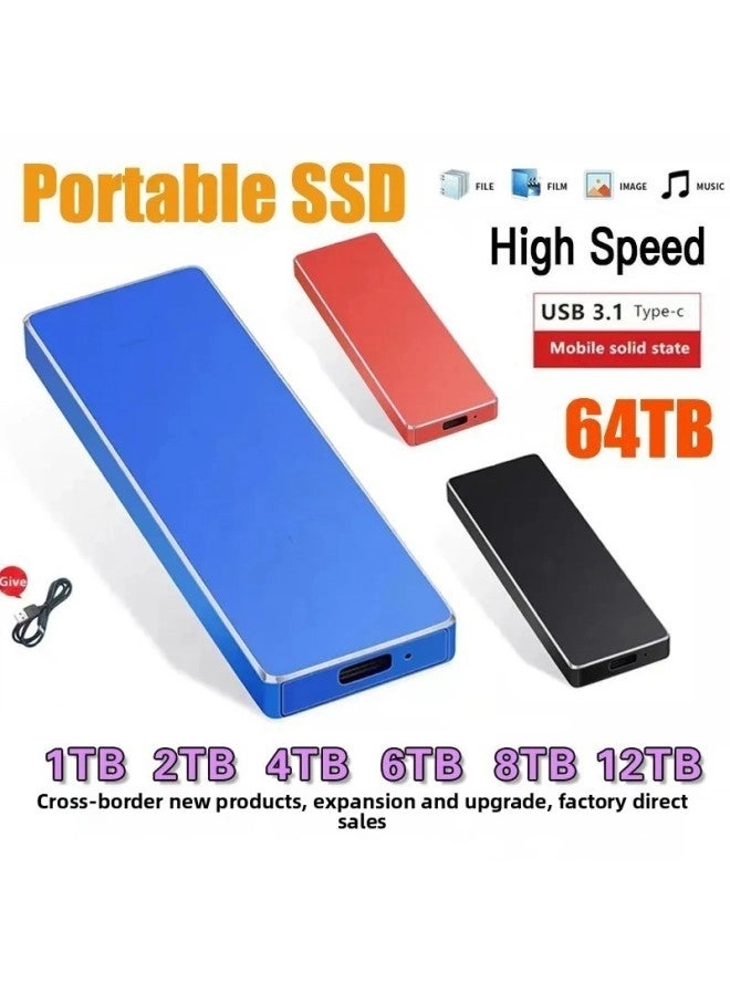 SSD Mobile Solid-state Drives - 500GB 64TB 2T 6TB