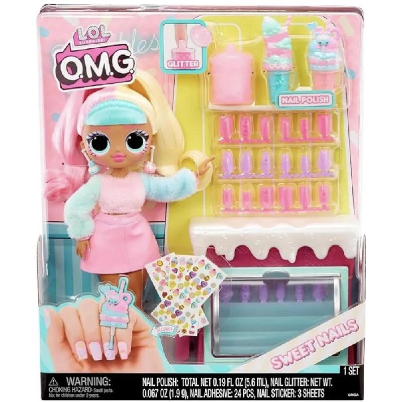 MGA Entertainment O.M.G. Sweet Nails Candylicious Sprinkles - 6 Years and Above