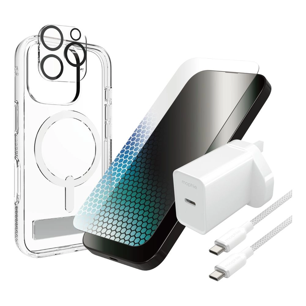 ZAGG Anti Blue Light Screen Protector + Glass Camera Lens Protector for iPhone 16 Plus