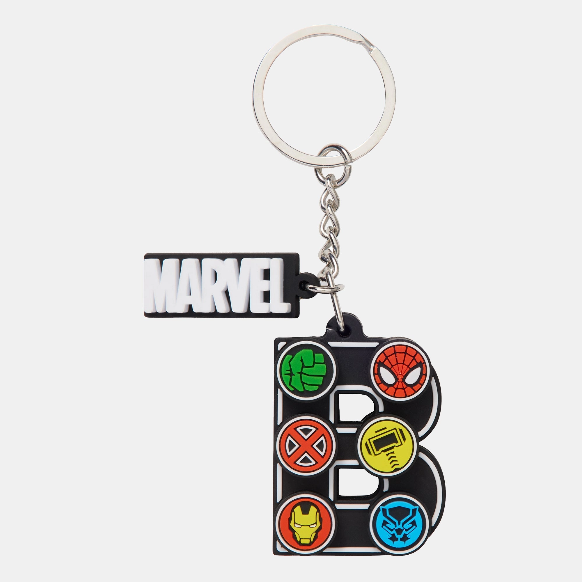 Alphabet Keyring - Marvel