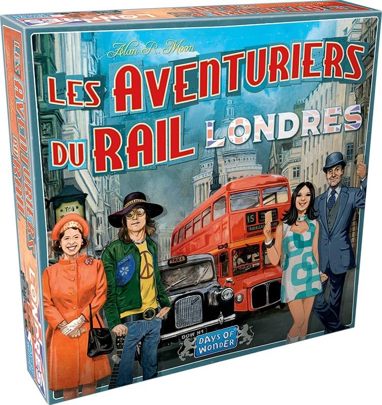 Ticket to Ride - London + Ticket to Ride - New York + Decaps (French)