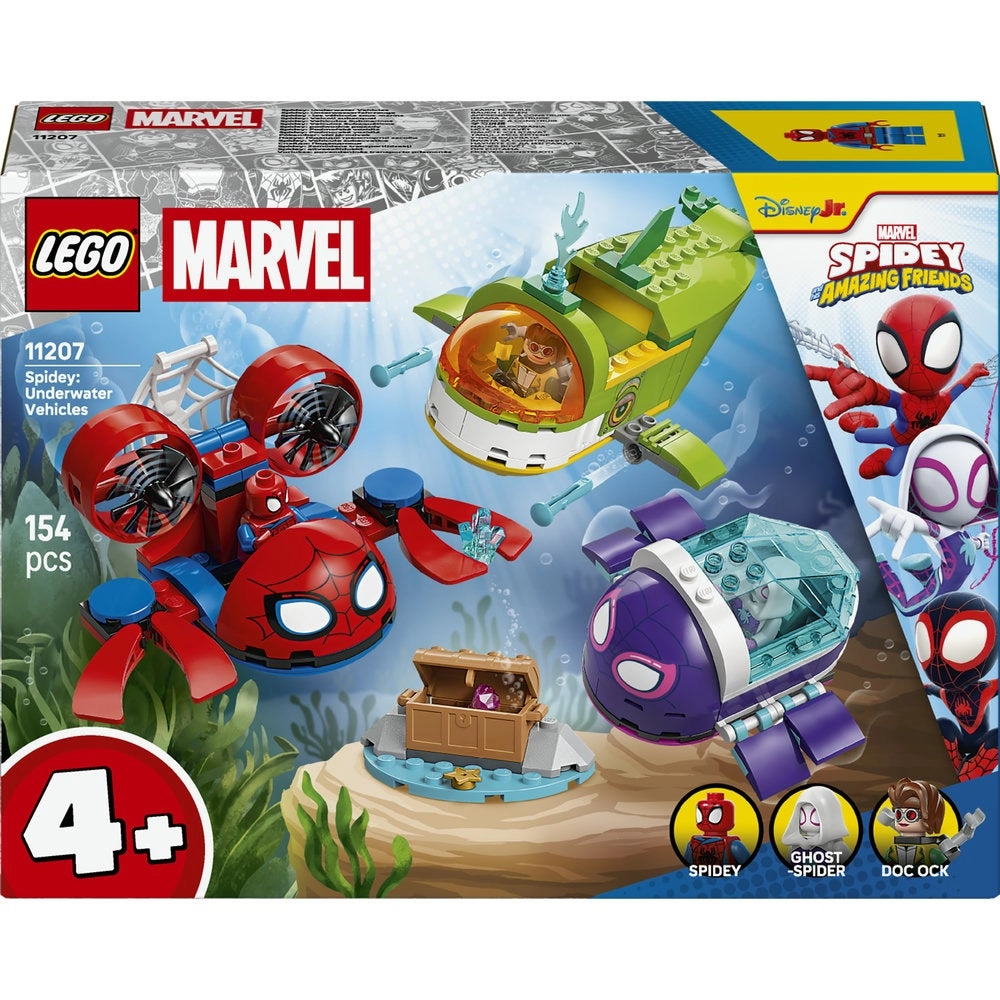Marvel Spidey And His Amazing Friends Spidey: Underwater Vehicles 11207